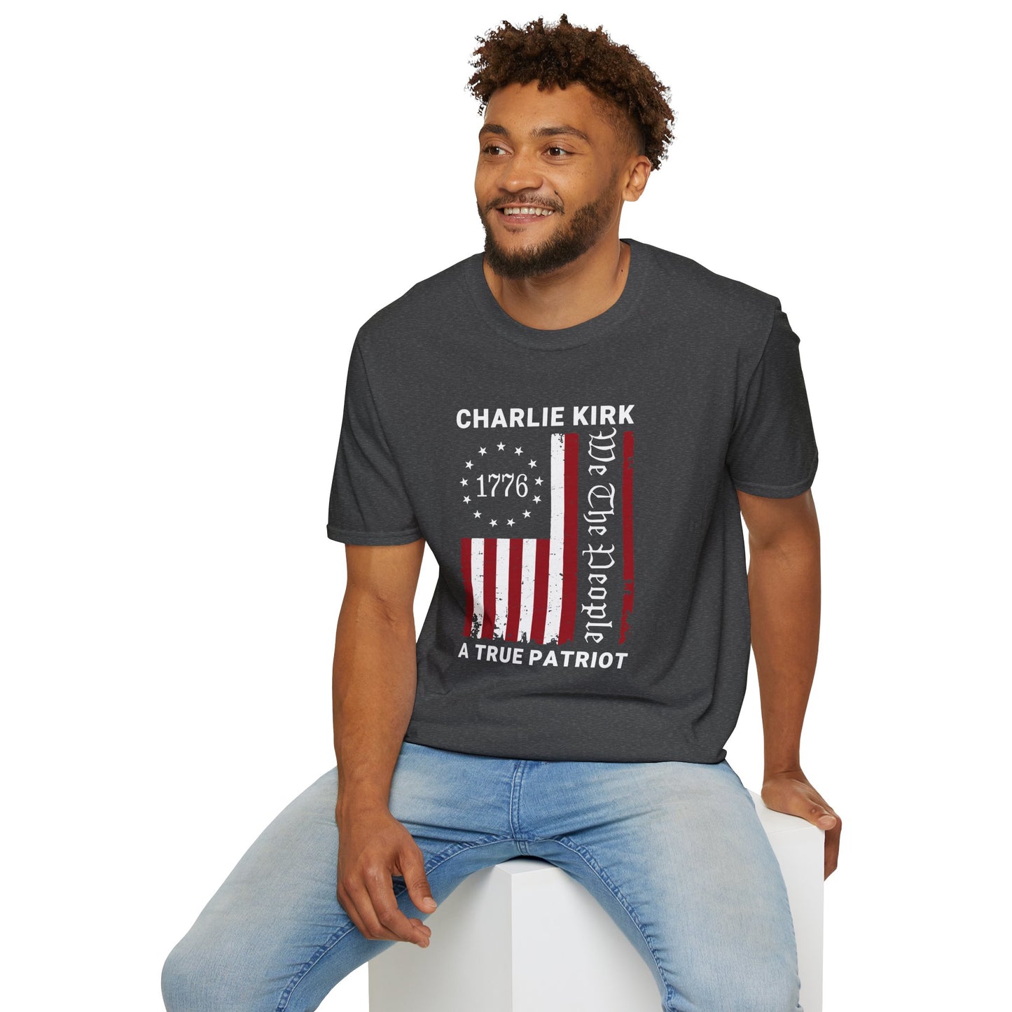 Charlie Kirk Unisex Softstyle T-Shirt