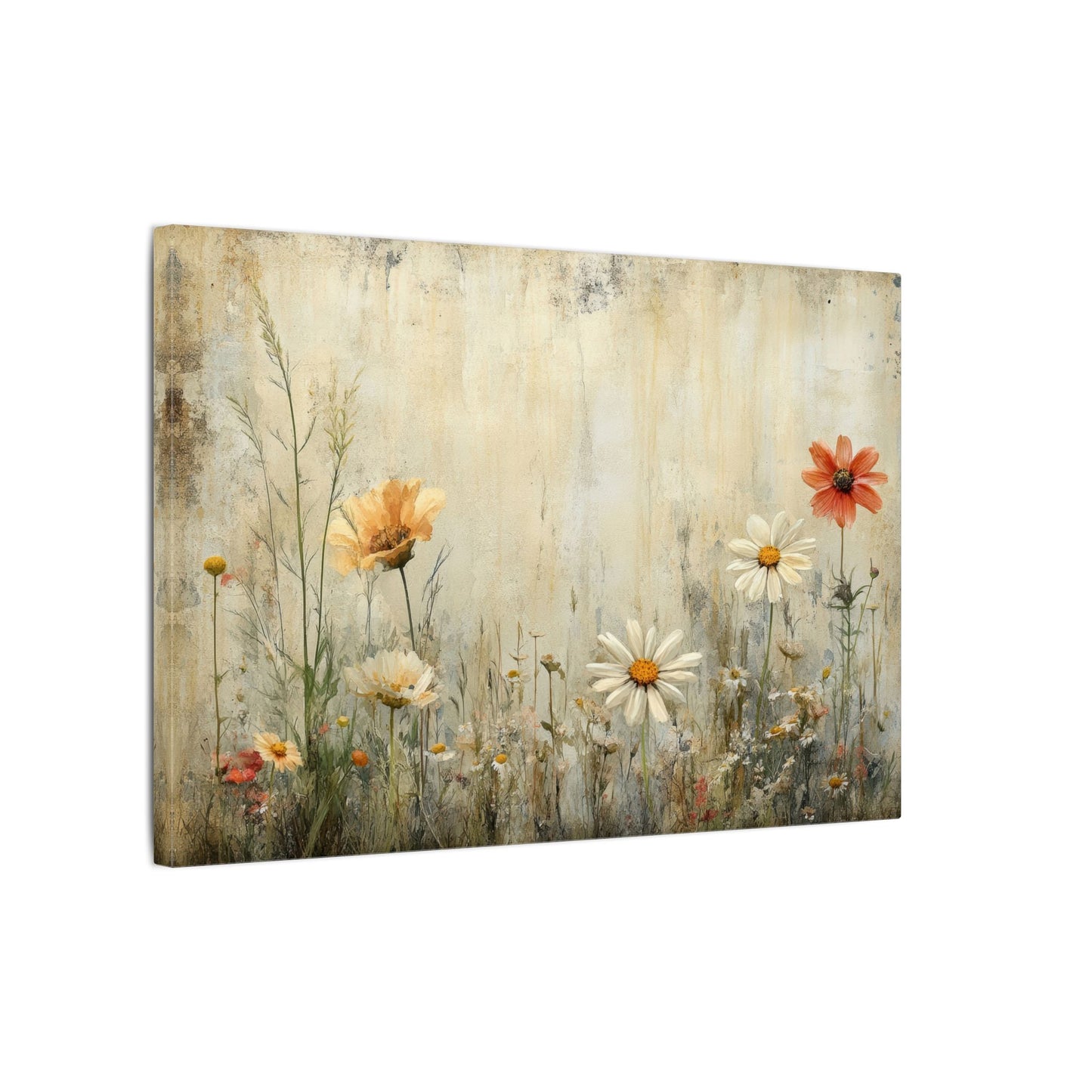 Wildflower Field Canvas Wall Art