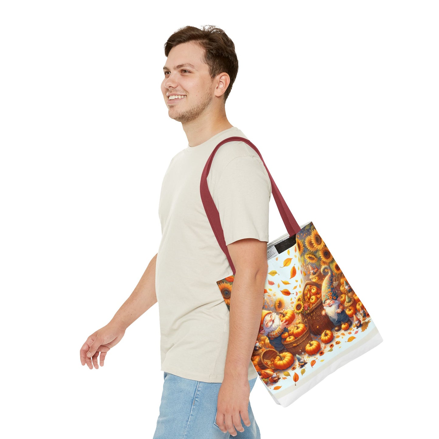 Autumn Gnome Tote Bag