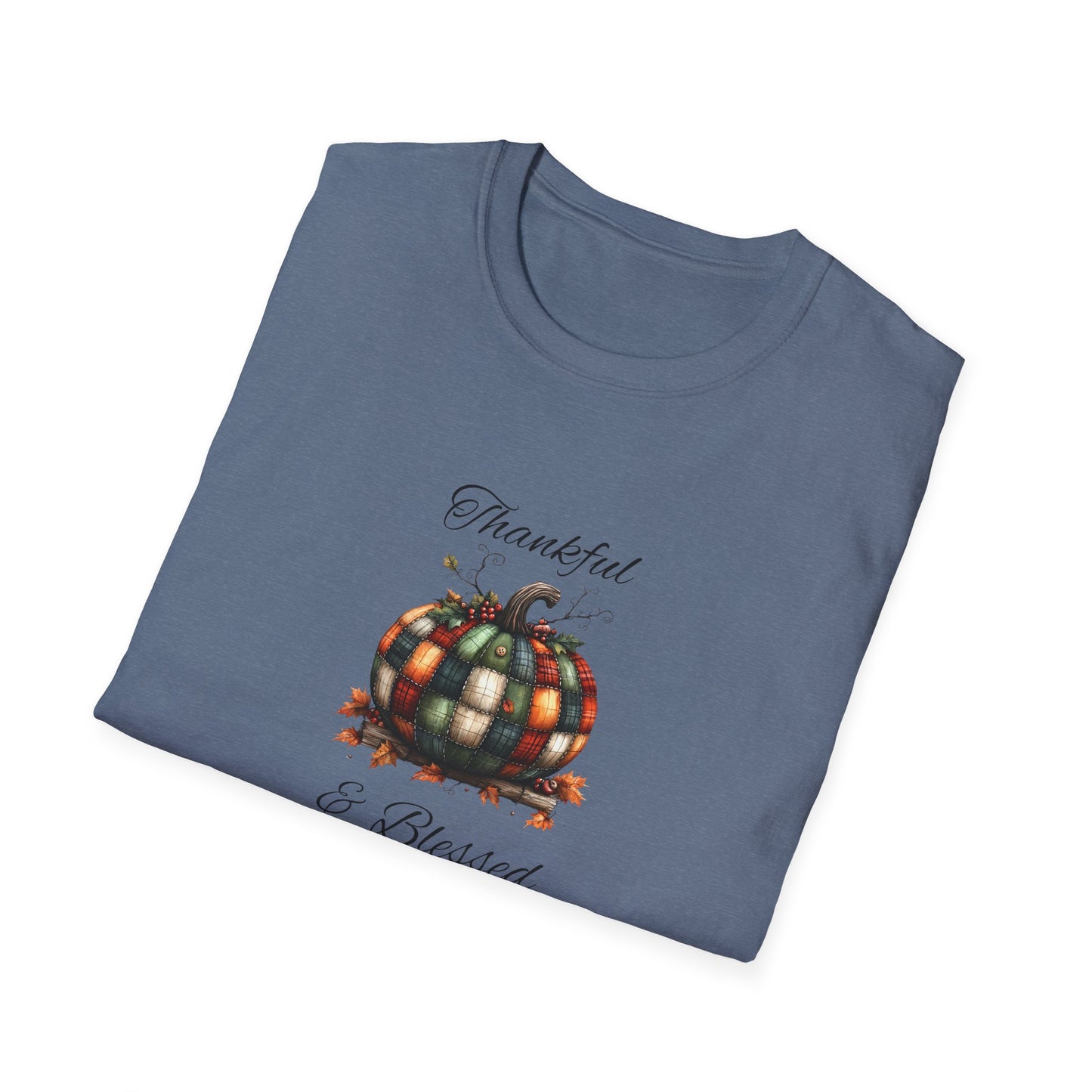 Thankful & Blessed Softstyle T-Shirt