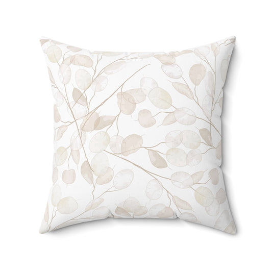 Blush Leaves Pillow