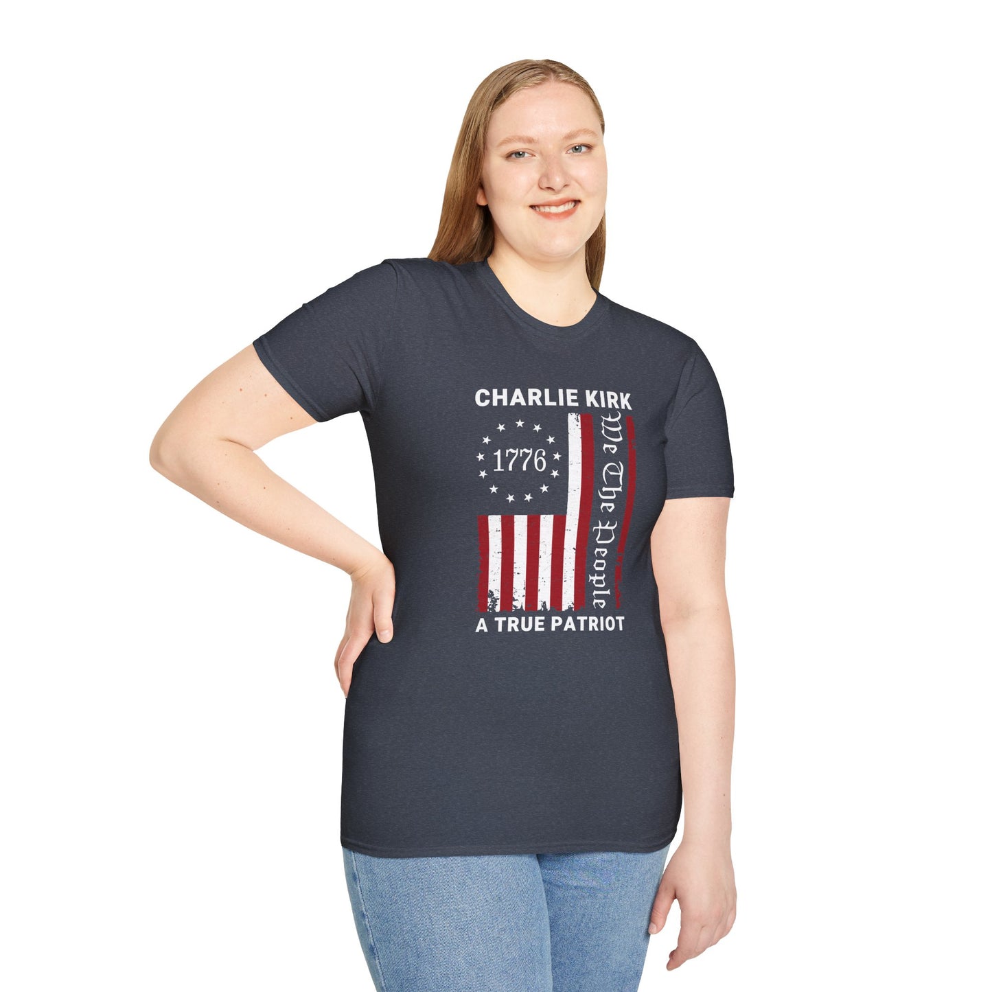 Charlie Kirk Unisex Softstyle T-Shirt