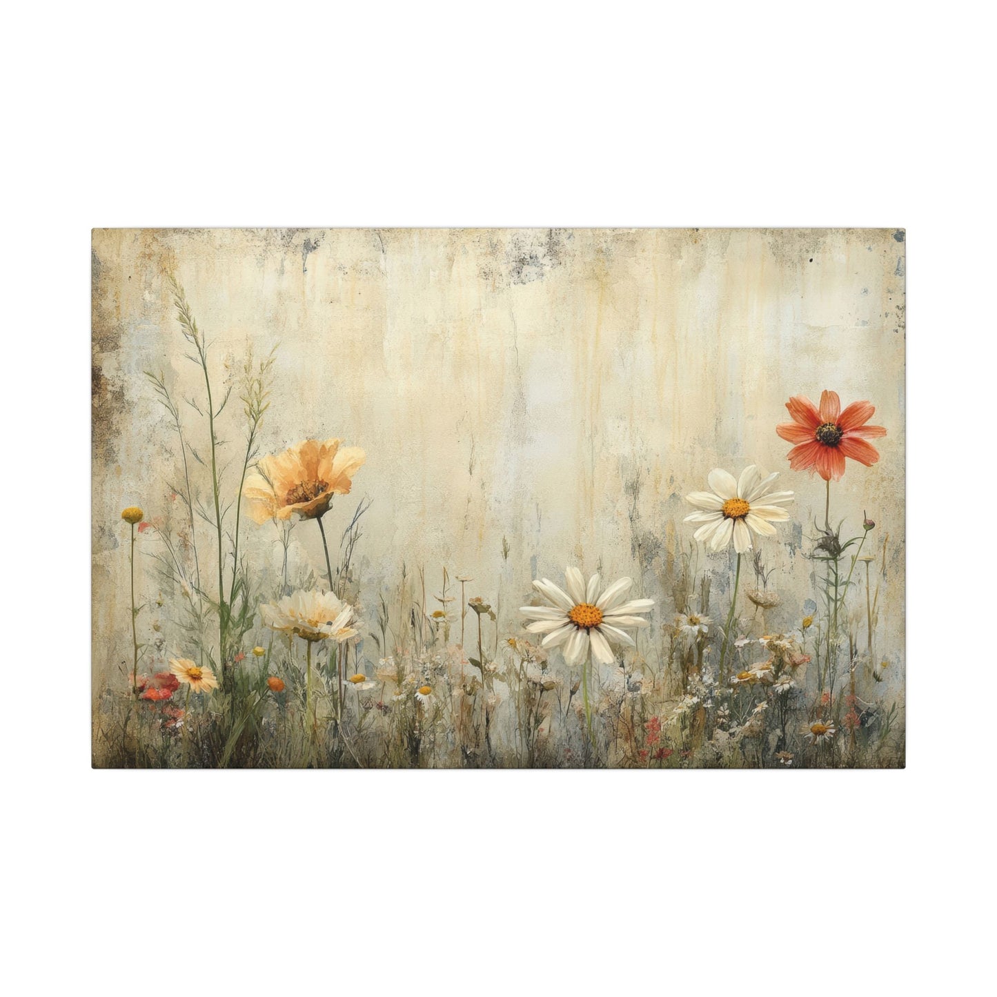 Wildflower Field Canvas Wall Art