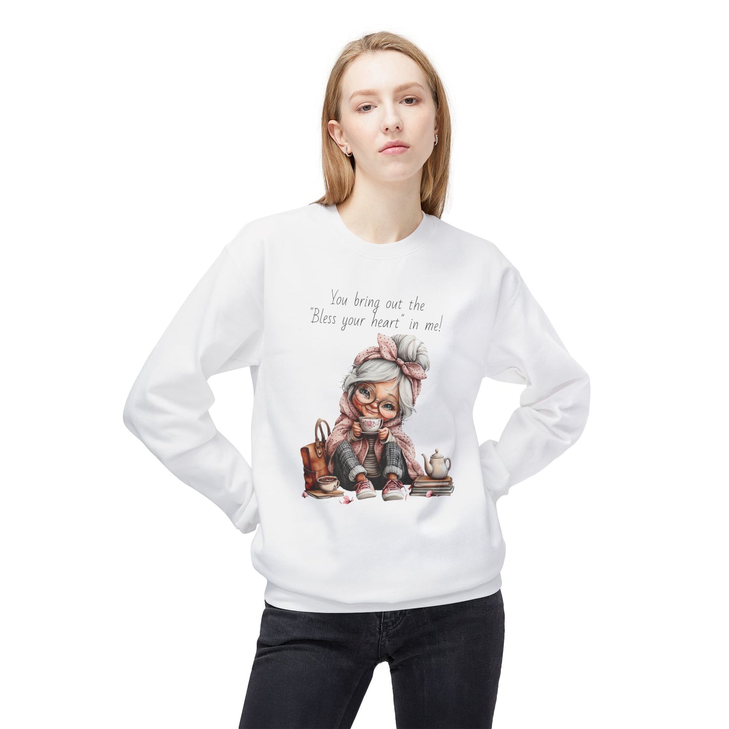 Bless Your Heart Softstyle Sweatshirt