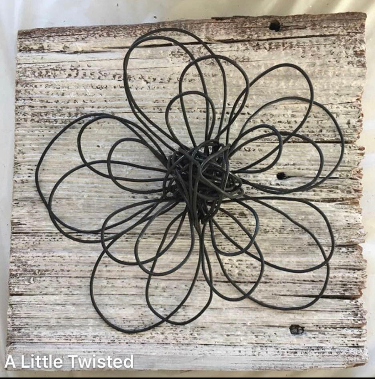 Rustic Wire Bloom – The Attic Door